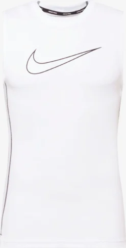 Nike Débardeurs T-Shirt Fonctionnel Homme Blanc Cassé