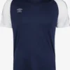 UMBRO T-Shirts T-Shirt Fonctionnel Homme Bleu Cobalt / Blanc