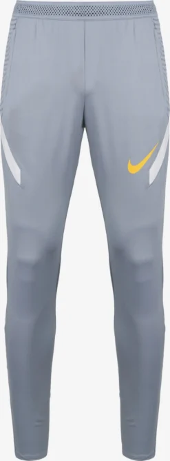 Nike Collants Skinny Pantalon De Sport Dry Strike Homme Gris Clair