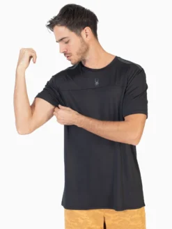 Spyder Hauts De Sport T-Shirt Fonctionnel Homme Noir -ADIDAS PERFORMANCE Soldes ef2fa74d4f6bb81b18deb2bda25aaeeb scaled