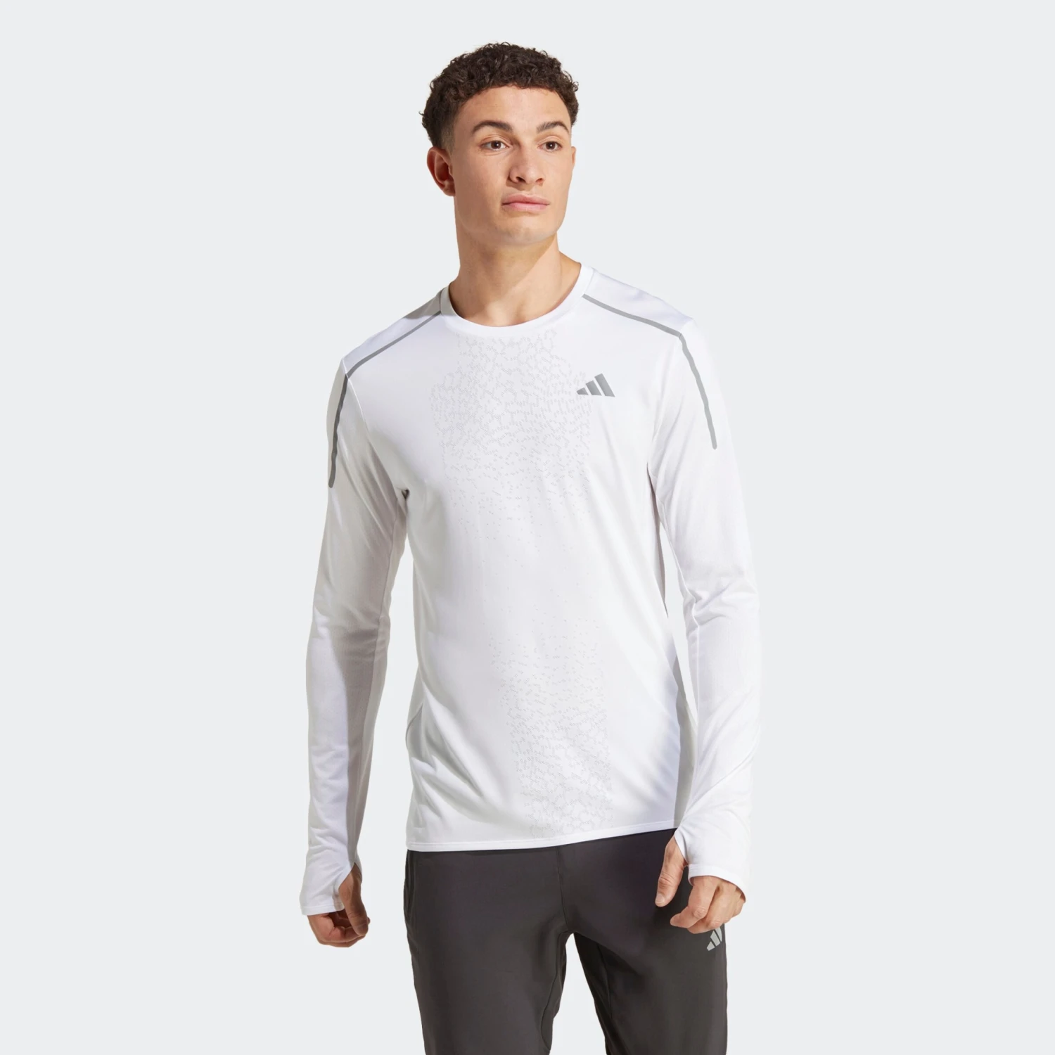 ADIDAS PERFORMANCE Hauts Fonctionnels T-Shirt Fonctionnel Homme Blanc 2 ADIDAS PERFORMANCE Hauts Fonctionnels T-Shirt Fonctionnel Homme Blanc – Image 2