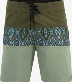 Billabong Bermudas De Bain Boardshorts TRIBONG Homme Kaki / Vert Pastel