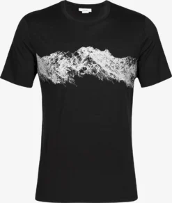 Icebreaker T-Shirts T-Shirt Fonctionnel Tech Lite II Remarkable Range Homme Noir